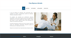 Desktop Screenshot of casarepousoalameda.com